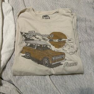 Ford Bronco Vintage Graphic Cream T-Shirt